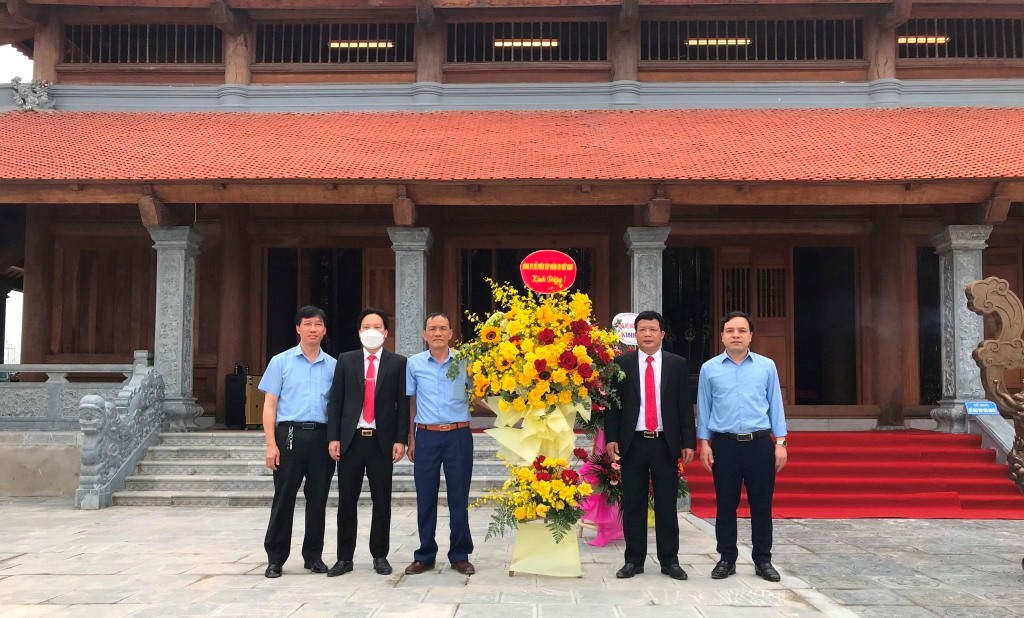 Khánh thành đền Nguyễn Cao