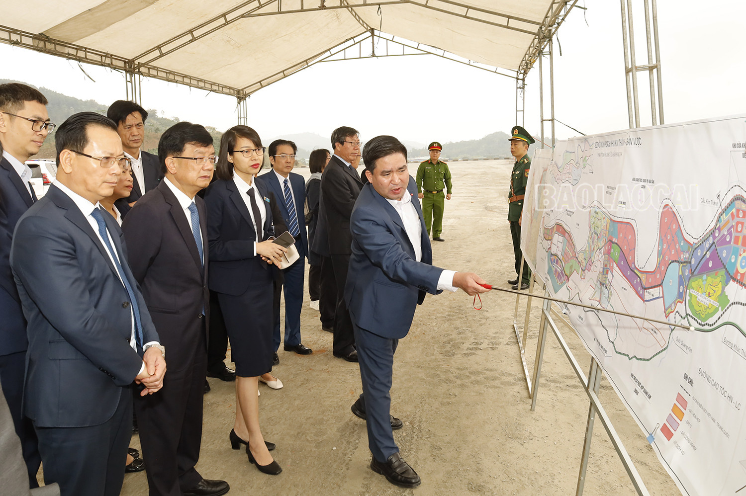 Đoàn đại biểu tỉnh Vân Nam (Trung Quốc) khảo sát một số công trình, dự án trên địa bàn tỉnh Lào Cai