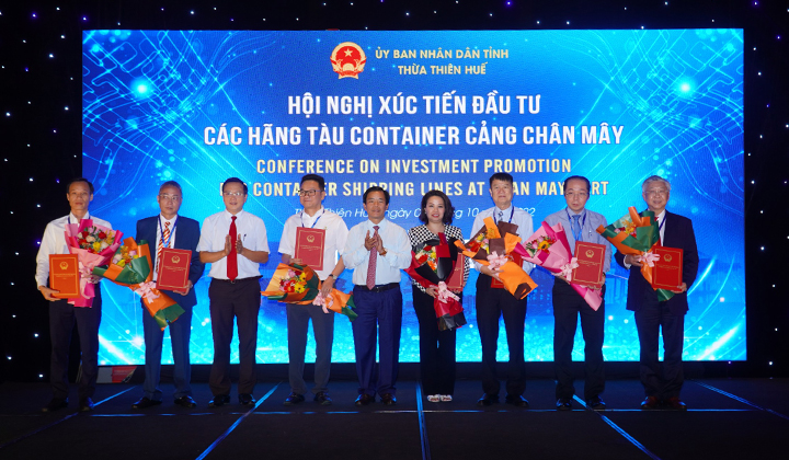 Thừa Thiên Huế: Xúc tiến đầu tư các hãng tàu container cảng Chân Mây