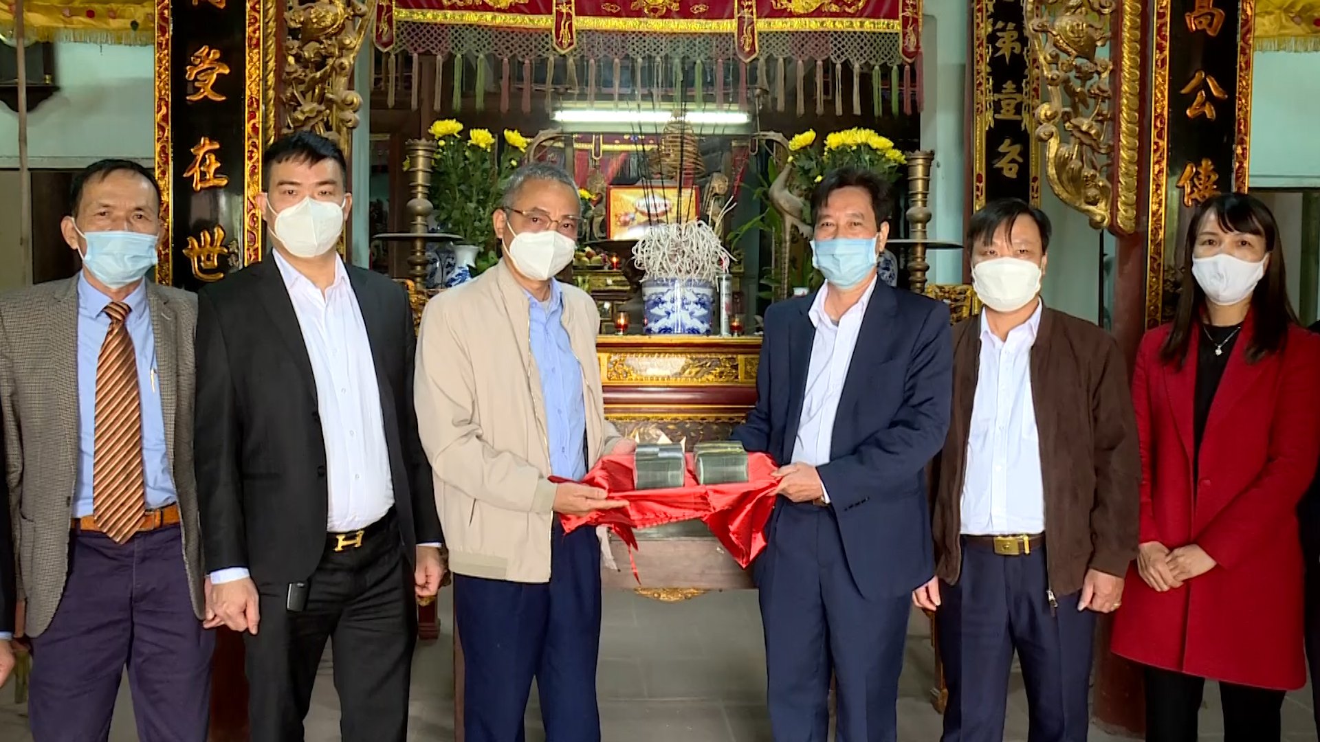 Tập đoàn Ủng hộ 01 tỷ đồng Xây dựng đền thờ Danh nhân Nguyễn Cao